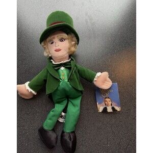 Vintage Wizard of Oz Beanie Plushy 1998 Warner Bros Studio The Great Wizard NWT